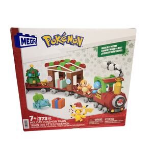 Mega Pokémon Building Toy Set Holiday Train